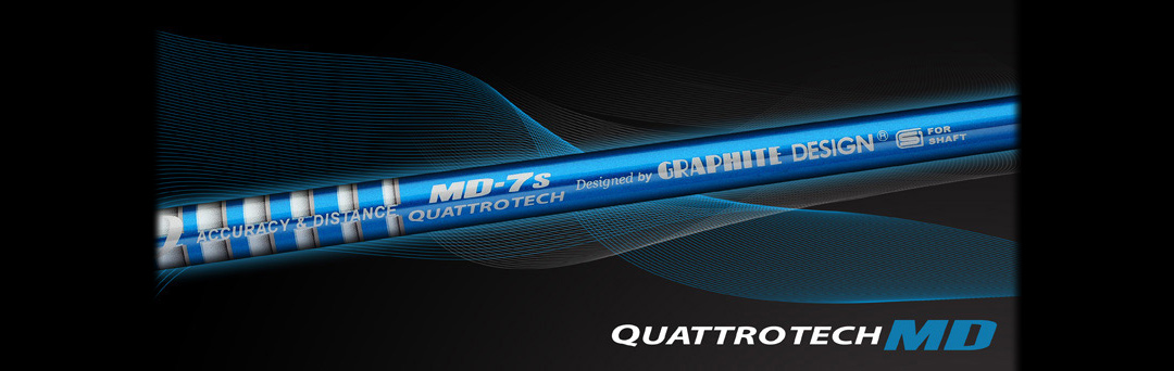 売上価格TourAD ツアーAD MD-7s QUATTROTECH GRAPHITE DESIGN ドライバー テーラーメイトスレーブ付き シャフト